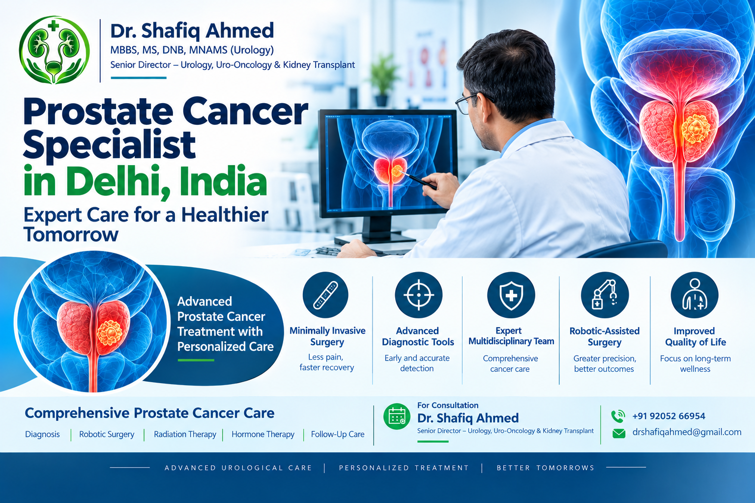 prostate cancer specialist in Delhi